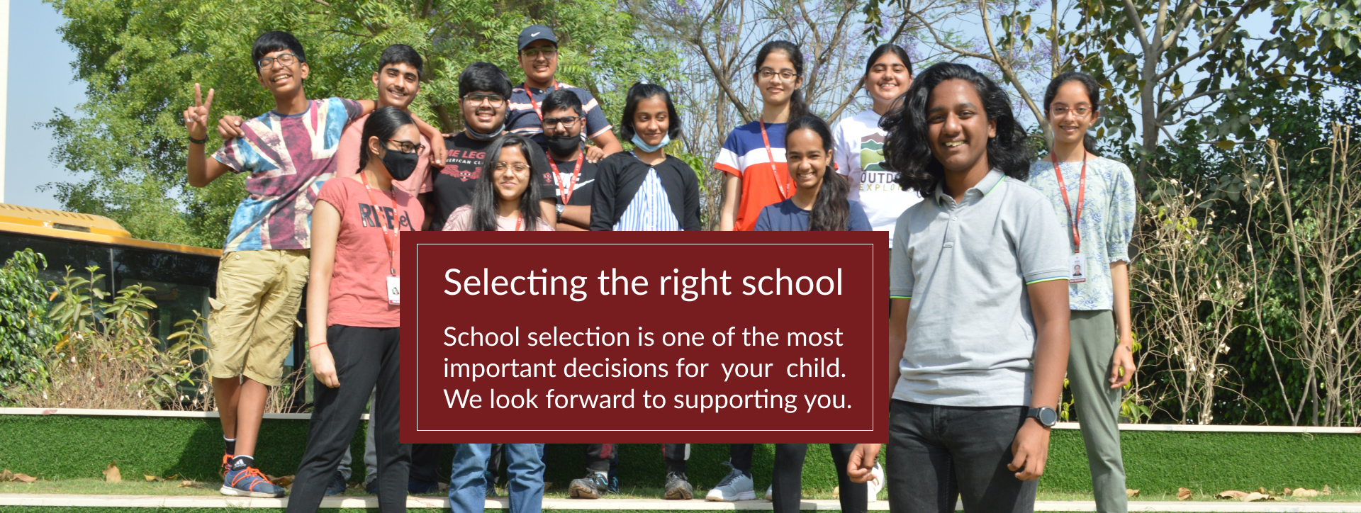Selecting the right school