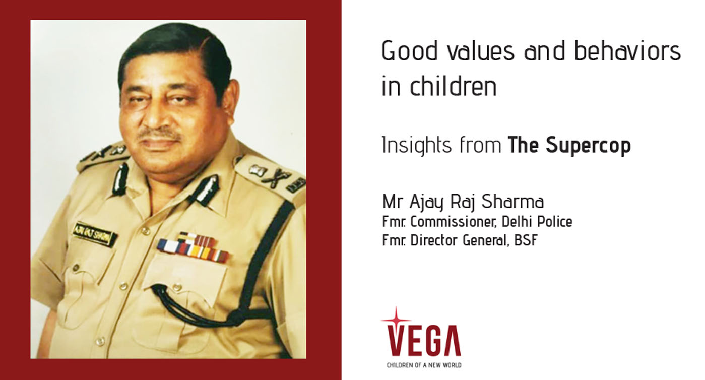 Good values and behaviours in children
