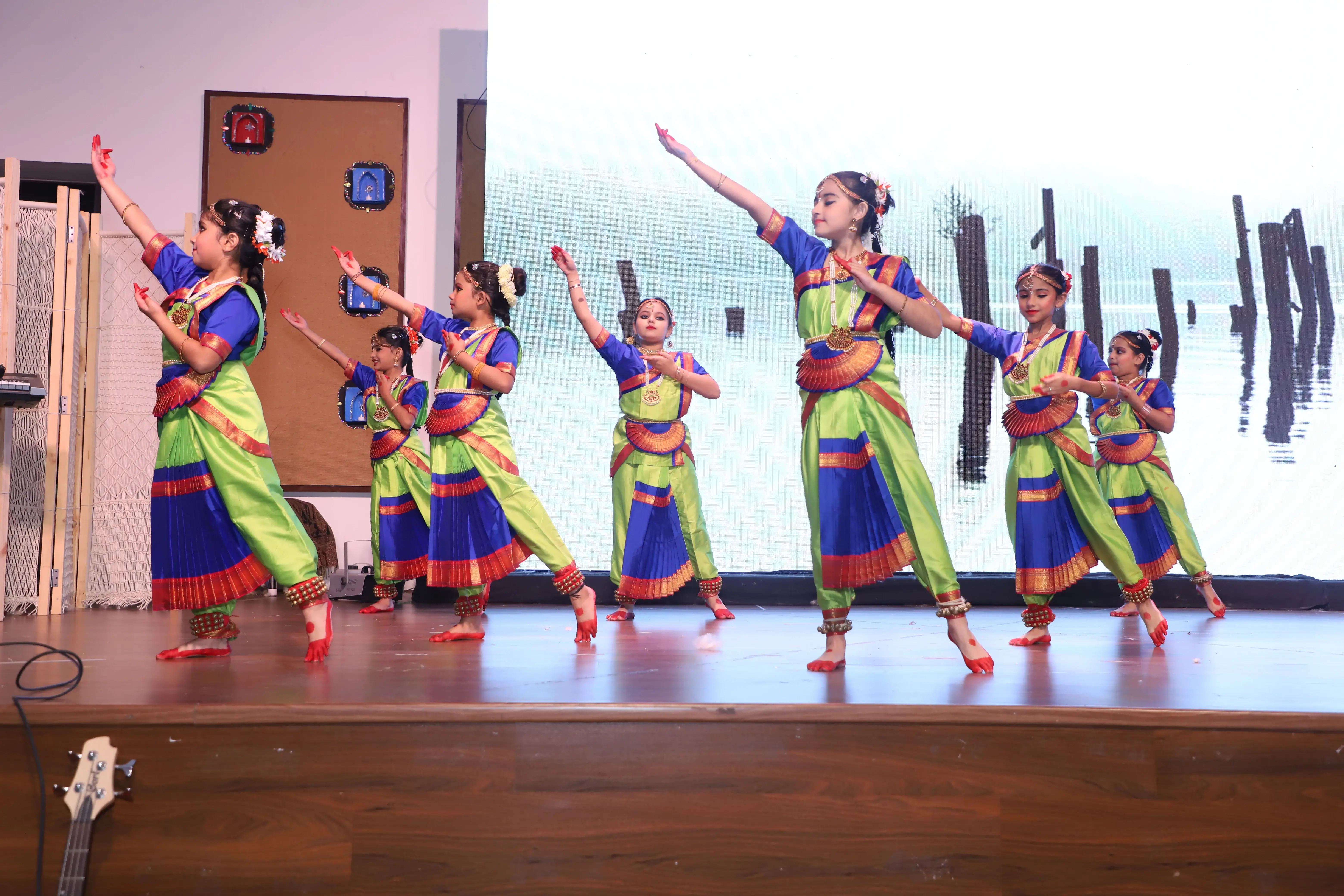 Indian classical dance performance