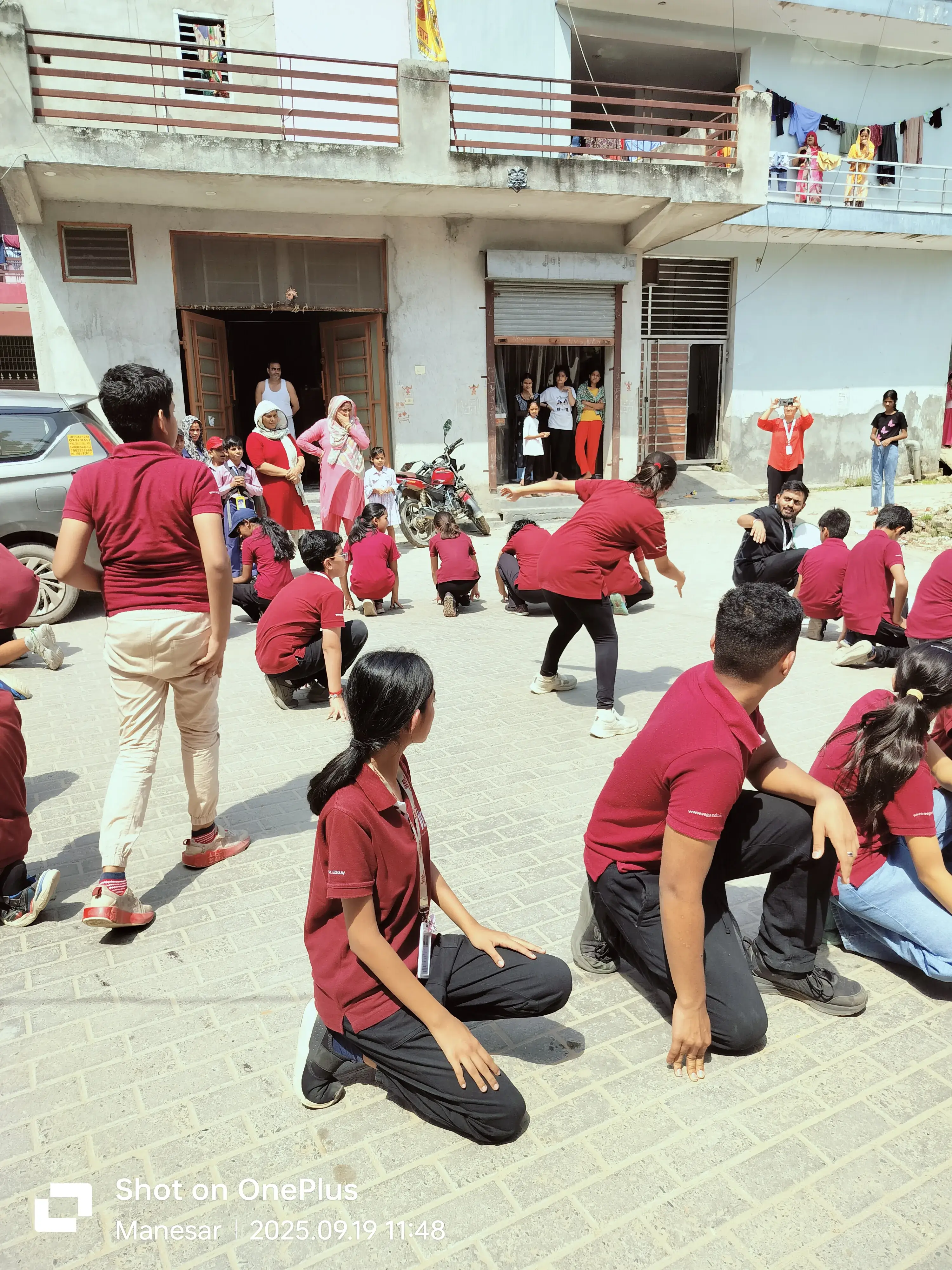 School art exhibition showcasing student creativity