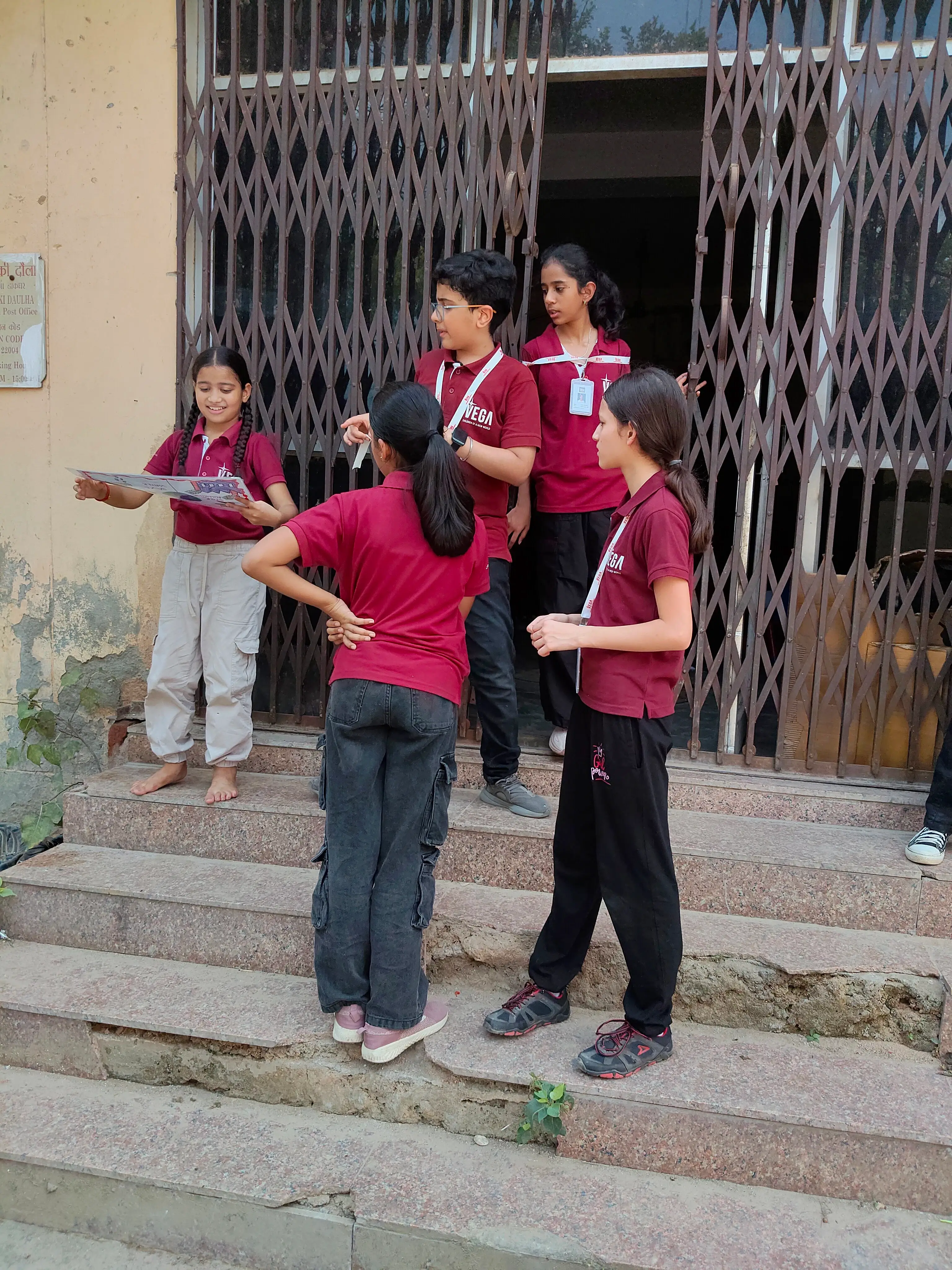 Young artists painting and expressing ideas visually